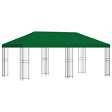 6 x 3 m Green Polyester and Steel 190 3375986