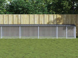 Chicken Cage with Roof Anthracite 1003x98x90 cm Galvanised Steel 3189053