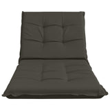 Sunlounger Cushion GEMERT 100% Polyester Anthracite 947436