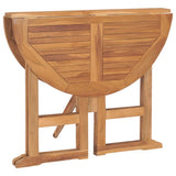 Outdoor Dining Set Teak Solid Teak Wood Standard Foldable 3059977