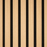 ZNTS WallArt Aku Acoustic Wall Panels Natural Oak 4 pcs 447599