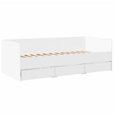 Daybed White Engineered wood Single 3280825