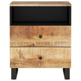 Bedside Cabinet 50x33x62 cm Solid Wood Mango&Engineered Wood 350664