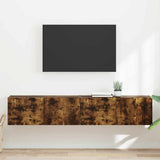 TV Wall Cabinet 2 pcs Smoked Oak 78.5 x 31 x 29.5 cm 892220