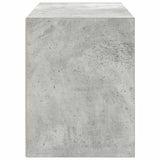 Cabinet with 2 Drawers Concrete Grey 60x31x40 cm Engineered Wood 858827