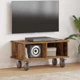 TV Stand Old Wood 68.5 x 35 x 35 cm Engineered Wood 891046