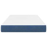 Bed Mattress with Mattress Blue 120 x 200 cm Fabric 42008284