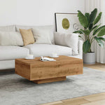 ZNTS Coffee Table Artisan Oak 85x55x31 cm Engineered Wood 856403