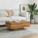 ZNTS Coffee Table Artisan Oak 85x55x31 cm Engineered Wood 856403