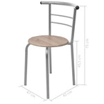 Breakfast Bar Set MDF 243002