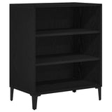 Sideboard Black Oak 57 x 35 x 70 cm Engineered Wood 862592