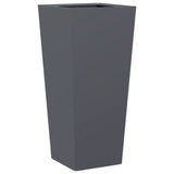 ZNTS Garden Planters Anthracite 2 pcs 35x35x75 cm Steel 851085