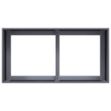 ZNTS Planter Anthracite 80x40x40 cm Cold-rolled Steel 860670