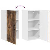 Dishwasher Panel Kalmar Smoked Oak 40 x 31 x 80 cm 884679