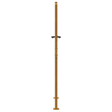 Garden Gate 100x175 cm Corten Steel Tree Design 153218