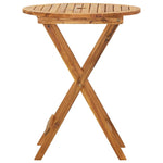 3 Piece Folding Bistro Set solid Acacia Wood 43381