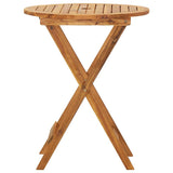 3 Piece Folding Bistro Set solid Acacia Wood 43381