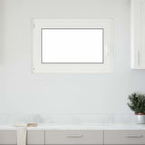 Basement Window "RISOR" 90x50 cm Tilt&Turn DIN Left White 4108358