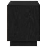 TV Cabinet 80 x 35 x 45 cm Black oak Engineered wood 862130