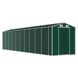 Garden Shed Green Galvanised Steel Large Garden Shed 3188240