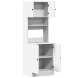 Kitchen Cabinet White 60x50x180 cm Engineered Wood 3276637