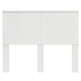 Headboard Gloss White 100 cm Engineered Wood 887664