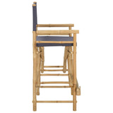 Folding Director's Chair 2 pcs Natural Bamboo 42028053
