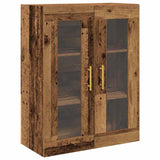 Highboard with Drawer 2 pcs Old Wood Engineered Wood 3415826