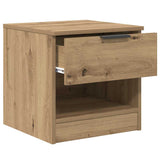 Bed Cabinet 2 pcs Artisan Oak 40 x 39 x 40cm Engineered Wood 880517