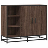 Sideboard Brown Oak 92x35x76 cm Engineered Wood 849023