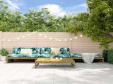 4 Piece Garden Lounge Set Impregnated Wood Pine 3186633