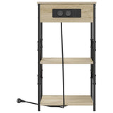 Bedside Cabinet Sonoma Oak 41 x 31 x 76 cm Engineered Wood 859527