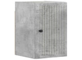 3 Piece Bathroom Cabinet Set EDE Concrete Grey Engineered Wood 3417741