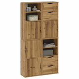 Side Cabinets 4 pcs "ODDA" 40x24x79 cm Solid Wood Pine 3365348