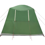 Camping Tent with Porch Dome 5-Person Green Waterproof 4009581