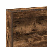 Bookcase Bed Smoked oak 75 x 190 cm Engineered wood 3335757