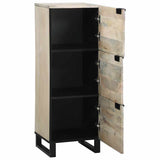 Media Storage Cabinets & Racks White and Black 40 x 33 x 110 cm 4018001