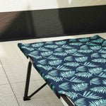 Folding Camping Bed Folding 2 pcs Leaf pattern 206 x 76 x 74 cm 42003173
