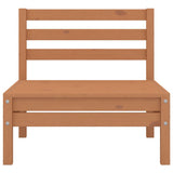 4 Piece Garden Lounge Set Honey Brown Solid Pinewood 3082485