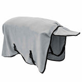 Horse Blanket Full Light Grey and Pink Polyester 42013221