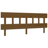 Bed Frame without Mattress Honey Brown 200x200 cm Solid Wood Pine 3193619