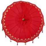 Balinese Parasol Red x 260 cm Cotton and Wood 42006458