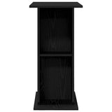 Aquarium Stand Black Oak 75x36x72.5 cm Engineered Wood 862158