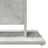 802106 Bistro Table Concrete Grey 60x60x75 cm Engineered Wood