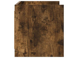 TV Cabinet 100 x 33 x 47 cm Smoked Oak Engineered Wood 8011223