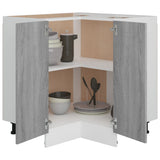 Kitchen Cabinet Lyon Grey Sonoma 75.5x75.5x81.5 cm Engineered Wood 815583