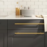 Cabinet Handles 20 pcs Gold 320 mm Stainless Steel 3203601