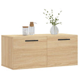 Wall Cabinet Sonoma Oak 80x36.5x35 cm Engineered Wood 830103
