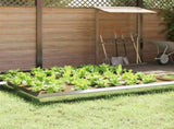 Snail Fence 16 pcs 100 x 3.5 x 25 cm Galvanised Steel Silver 874863