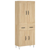 Highboard Sonoma Oak 69.5x34x180 cm Engineered Wood 3199908